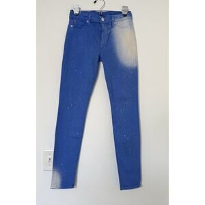 Hudson Jeans Women’s Size 27 Nico Super Skinny Mid Rise Stretch Blue Cosmo NWT
